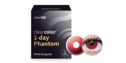Clearcolor 1-Day Phantom Red Vampire